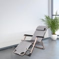 thumbnail image 1 of Elodie Chaise Pliante Chaise Inclinable Pliable Structure Stable Jardin Patio Bureau Dîner A, 1 of 8