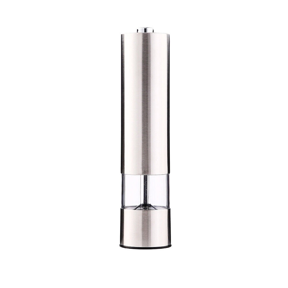 US 1-2 Pack Battery Operated Salt Pepper Grinder Set Mill Adjustable Coarseness