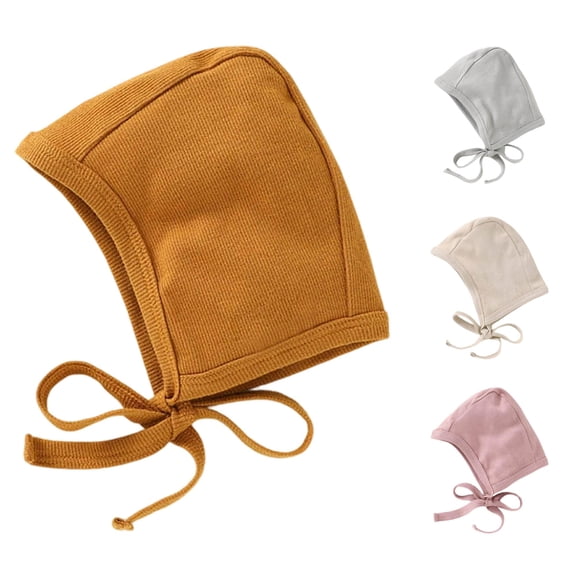 Bigetiay Baby Sun Hat Summer Tie Closure Ear Cap Thin Unisex Toddler Outdoor, Size 0-6 Months