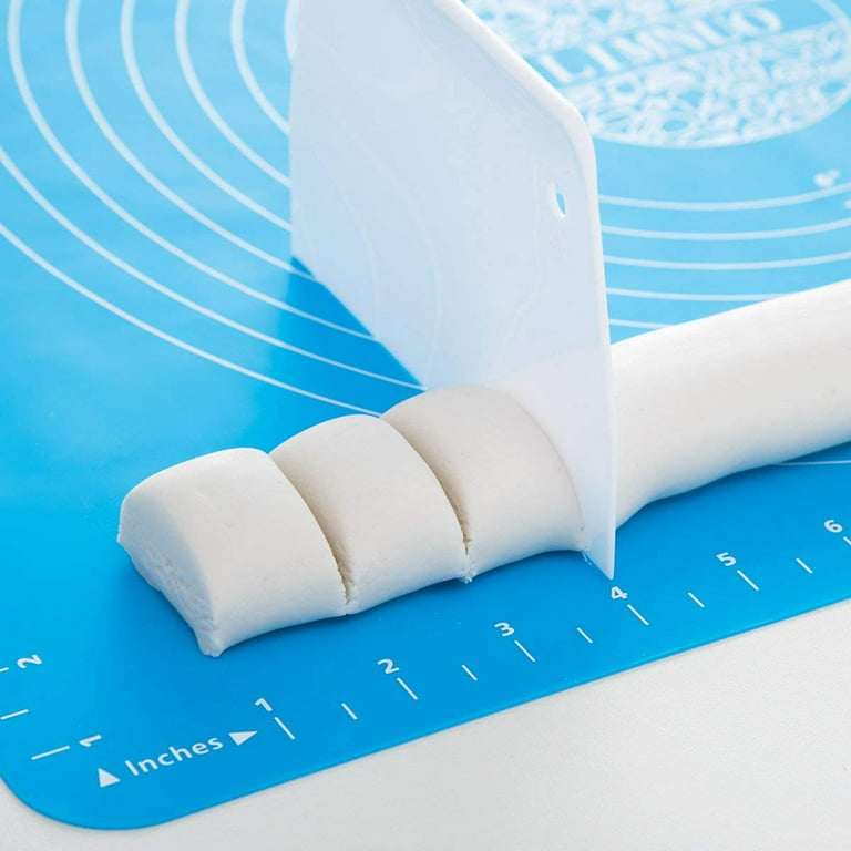 Cook Works Teal Silicone Baking Mat With Measurements