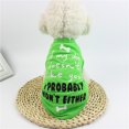 Pet Dog Clothing Polyester Staple Fiber Vest Puppy For Small Dog Cute Dog Sweaters for Extra