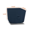 thumbnail image 2 of Square Patio Table Cover 12 Oz Waterproof 100% Weather Resistant Outdoor Square Table Cover with Air Pocket and Drawstrap for Snug Fit (Blue, 29" H x 49" W x 49" D), 2 of 7