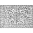 thumbnail image 1 of Ahgly Company Indoor Rectangle Medallion Gray Traditional Area Rugs, 7' x 9', 1 of 1