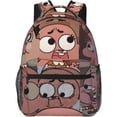 thumbnail image 1 of Kawaii Backpack Blue Cartoon Backpacks Lightweight Large Capacity Laptop Backpack Travel Backpack Gumball Cartoon Anime Fans Gift, 1 of 6