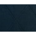 thumbnail image 4 of Hara 26 Inch Hand Quilted Standard Pillow Sham, Polyester Fill, Dark Blue, 4 of 5