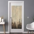 thumbnail image 3 of Brown Forest Window Privacy Film, Vintage Tree Farmhouse Botanical Static Cling UV Sun Blocking Tint Film Heat Control Windows Films for Bedroom Bathroom, Window Stickers 35.4"x78.7", 3 of 8