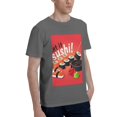 thumbnail image 2 of Bingfone Sushi Men'S Loose Fit Short-Sleeve Pocket T-Shirt, 2 of 7