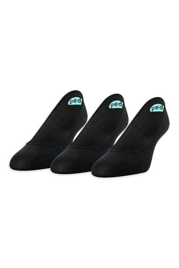 Women's Super Low Cut Lightweight Liner Socks, 3 Pairs