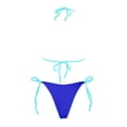 thumbnail image 6 of Afdoent Tankini Swimsuits For Women Bikini Beachwear Tie Side Two Piece Swimsuit For Summer Pool Party Water Activities Trendy Beach Swimwear, 6 of 6