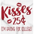 thumbnail image 2 of Kisses 25 Cents Saving For College Romper Boys or Girls Infant Baby Brisco Brands 24M, 2 of 6