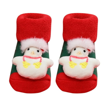 

Socks For Kids Christmas Baby Socks Toddler Boys Girls Children S Socks Soft Sole Non Slip Toddler Shoes Socks Princess Socks