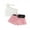 White/Pink, variant on Mevireiy 3 Pcs Toddler Baby Girls Outfits Sleeveless Ribbed Knit Halter Tops Shorts Waist Bag