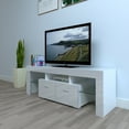 thumbnail image 6 of Topcobe LED TV Cabinet with Two Drawers, Household Decoration TV stand for Home, 6 of 7