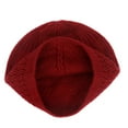 thumbnail image 4 of Outfmvch turbans for women skull cap head wraps for women Apparel Caps For Men & With Knit Breathable Cotton Beanie Kufi Skully Caps Chemo Headwear for Women Sweat Headbands for Women Red One Size, 4 of 5
