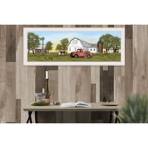 Summer on the Farm by Billy Jacobs Printed Wall Art Wood Multi-Color