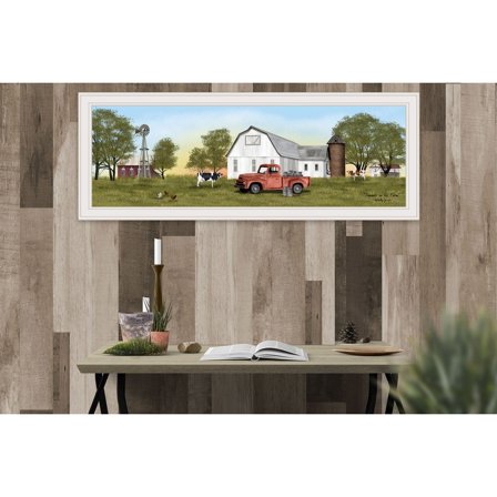 Summer on the Farm by Billy Jacobs Printed Wall Art Wood Multi-Color