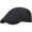Black, variant on Ultra-Breathable Mesh Newsboy Cap Vintage Cabbie Flat Cap for Outdoor Khaki 55-60cm
