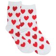 thumbnail image 2 of Women's 2pk Valentines Day Crew Socks (Hearts), 2 of 3