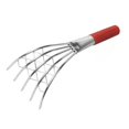 thumbnail image 3 of Rastrillo de garra con red de malla Bonsai Hook Rastrillo Muti Funcional Mango largo 5 puntas Shell Clam Digger Rastrillo de mano para jardinería 30 centimetros DYNWAVEMX Rastrillo de raíces, 3 of 8