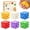 B, variant on Cheese Shaped Squishies Toys, 1pc, Slow Rebound Stress Relief Fidget Toys Squeeze, Calming