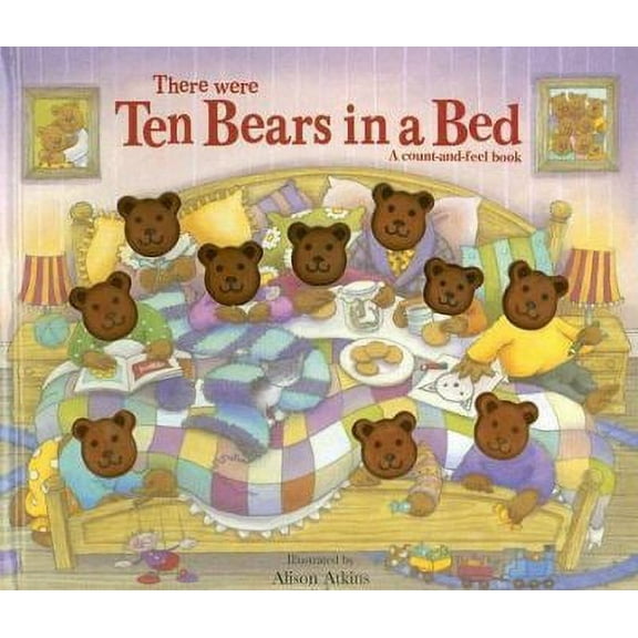 Pre-Owned There Were Ten Bears in a Bed: A Count-And-Feel Book (Board book) 1846661307 9781846661303