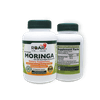 Roar Moringa- 1000mg organic Moringa powder, 200 mg Moringa extract | Protects the liver, reduces high blood pressure & makes bones healthier|90 Vegan Capsules.
