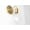 Clear, variant on Brass Wall Sconce - Globe Shade Sconce Wall Lamp