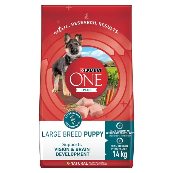 Purina ONE SmartBlend Large Breed Puppy Formula Chicken, Dry Dog Food 14 kg