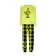 thumbnail image 5 of Christmas Family Pajamas Matching Set, Parent-child Long Sleeve Print T-shirt with Pants Sleepwear Loungewear for Women Men Kids Baby Holiday Outfits (Women, 2XL), 5 of 6