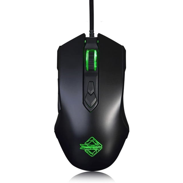 Souris de Jeu RGB, Programmable 7 Boutons, Souris de Jeu Ergonomique Rétroéclairée par LED, Ordinateur Portable, Adaptée pour Système d'Exploitation Windows Mac Linux