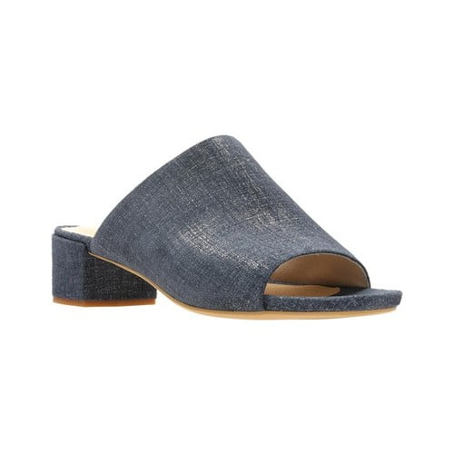 Clarks Orabella Daisy Women s Suede Block Heel Sandals 38888