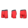 thumbnail image 2 of Sand Storm Mens Performance Boxer Briefs - 6-Pack No-Fly Athletic Fit Tagless Breathable Underwear, 2 of 4