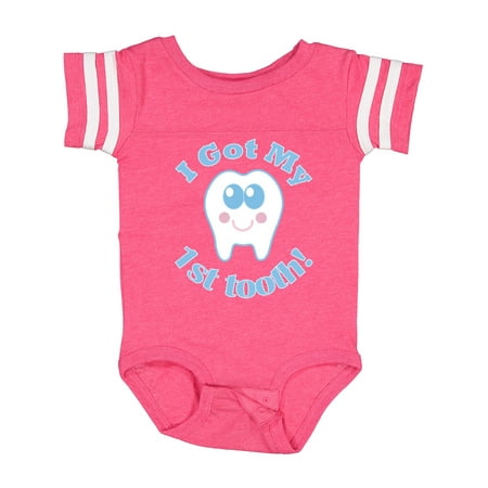 

Inktastic I Got My First Tooth Baby Boy Gift Baby Boy or Baby Girl Bodysuit