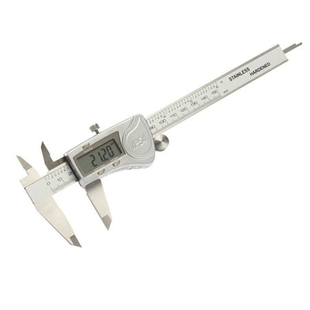 0-6"/150mm Digital Caliper Electronic Protection Stainless Steel Caliper LCD Screen