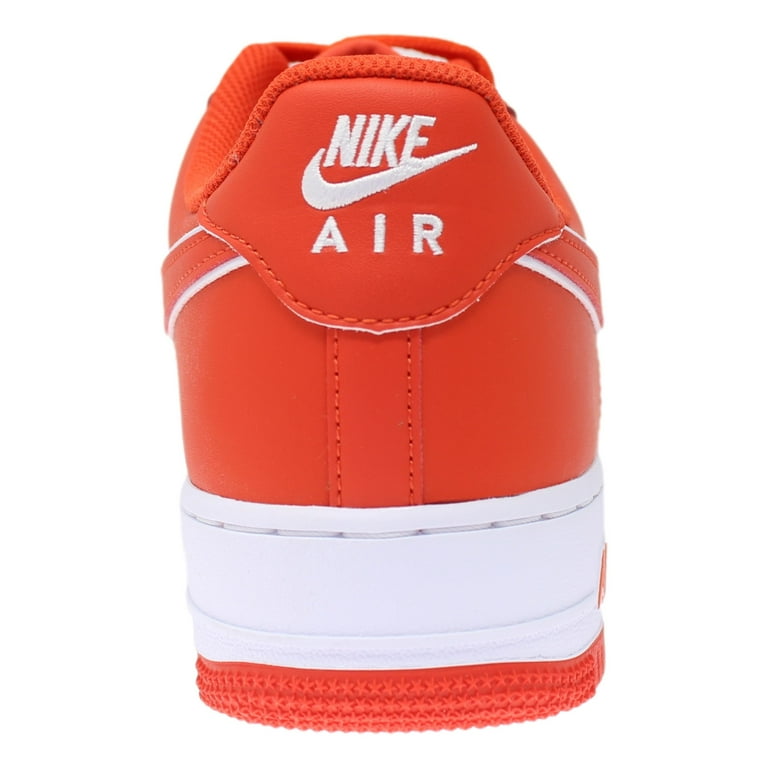 Nike Air Force 1 07 DV0788-600 Men Red White Leather Low Top