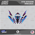 thumbnail image 3 of Kalair GFX Graphics Kit for Kawasaki ATV KFX 450R (2008-2014) Shred Series, 3 of 6