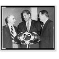 thumbnail image 2 of Historic Framed Print, Coaches huddle at draft meeting, 17-7/8" x 21-7/8", 2 of 9