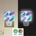 thumbnail image 2 of Yayeee LED Plug in Night Light for The Home with Auto Dusk to Dawn Light Sensors, 2 Pack, Green Drawing, 2 of 6