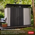 Keter Artisan 9x7 Foot Large Outdoor Shed for Backyard & Garden Storage ...