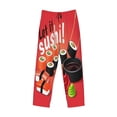 thumbnail image 4 of Daiia Sushi Men's Sleep Pant with Pockets and Drawstring,Pajama Pants-XX-Large, 4 of 9