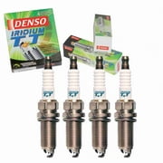 4 pc DENSO 4705 Iridium TT Spark Plugs for 90919-01249 90919-01263 90919-01279 IKBH20TT Ignition Wire Secondary Fits select: 2018-2021 TOYOTA CAMRY, 2017-2021 TOYOTA HIGHLANDER