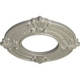 thumbnail image 2 of Ekena Millwork 9"OD x 4 1/8"ID x 5/8"P Benson Ceiling Medallion (Fits Canopies up to 4 1/8"), Hand-Painted Pearl White, 2 of 5