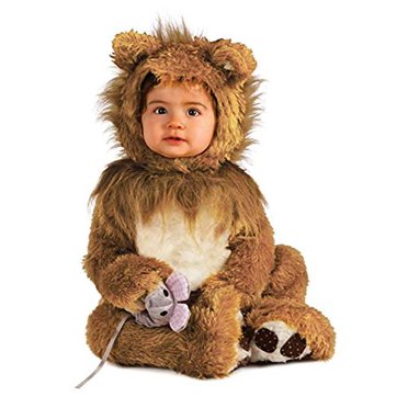 Baby Lion Costume Set With Zebra Toy - Infant & Toddler Halloween Safari Outfit