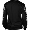 thumbnail image 3 of Millionaire Mentality RN4L Skull Off Shirt Black Long Sleeve T-Shirt Size Small, 3 of 3
