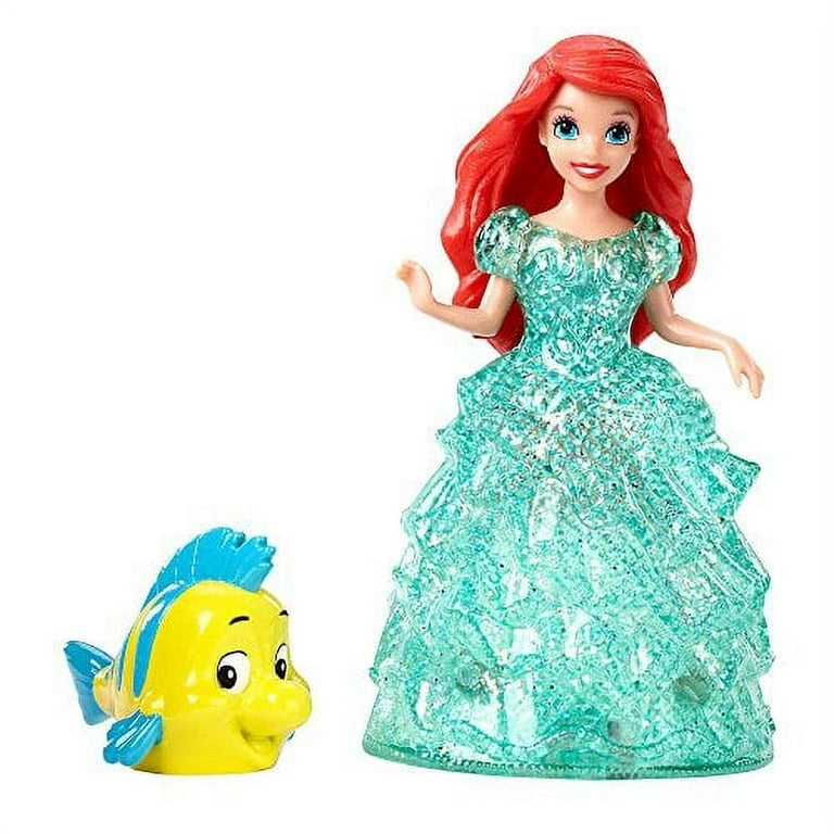 Disney Princess Glitter Glider Belle, Ariel & Aurora Dolls with their  Escorts - Walmart.com