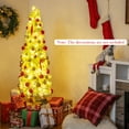 thumbnail image 4 of Gymax 5 FT Whimsical Christmas Tree Pre-Lit Artificial Holiday Tree w/ Bendable Top, 4 of 9