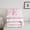 Pink White E, variant on jejeloiu Personalized Letter T Bedding Comforter Set,Monogrammed Theme Twin Comforter Sets,Ribbon Bow Knot Bedding Set,Bedroom Decor Ultra Soft Reversible,3pcs
