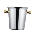 thumbnail image 4 of FENGGUIQU 1Ud Red Wine Bucket De Acero Inoxidable Con Protección Antióxido Para Bar Y Cocina En Color Plateado, 4 of 8