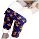 thumbnail image 5 of Leggins térmicos Gibobby informales de Navidad Mujer pantalones capri con cintura elástica entrenamiento estampados (Azul, S), 5 of 5