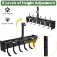 thumbnail image 4 of Ourlova 55" Box Blade for Tractor, Box Scraper 3 Point Hitch, Suitable for CAT-0 & CAT-1 Tractors, 4 of 7